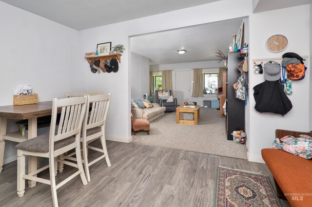 1713 Blaine St, Caldwell, ID 83605 - living room with wood finished floors and baseboards