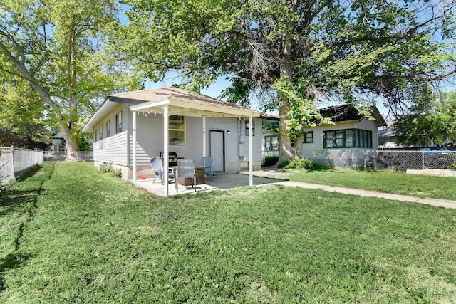 1713 Blaine St, Caldwell, ID 83605 - rear view of property with a patio