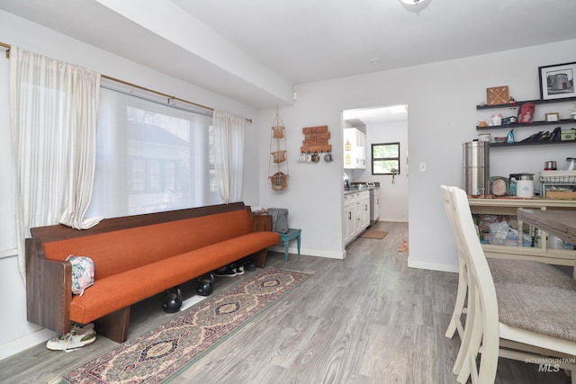 1713 Blaine St, Caldwell, ID 83605 - living area with light wood finished floors and baseboards