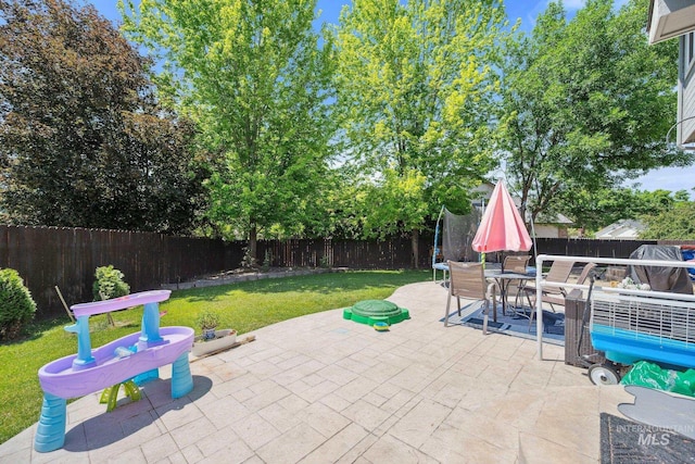 1229 N Hiltonhead Way, Eagle, ID 83616 - view of patio / terrace featuring outdoor dining space