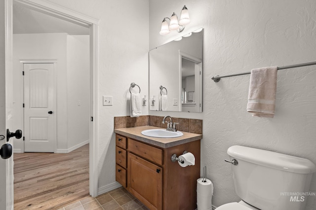 4902 N Schubert Ave, Meridian, ID 83646 - bathroom featuring vanity and toilet