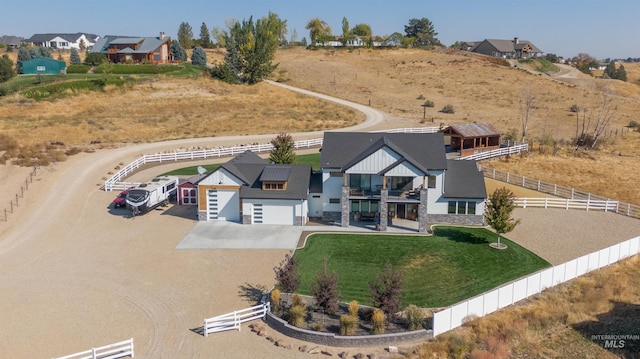 drone / aerial view