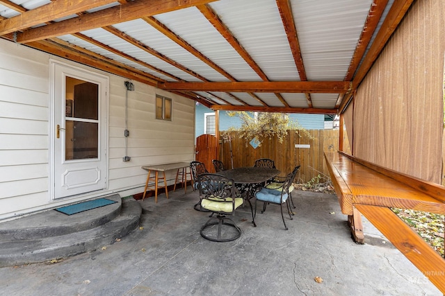 view of patio / terrace