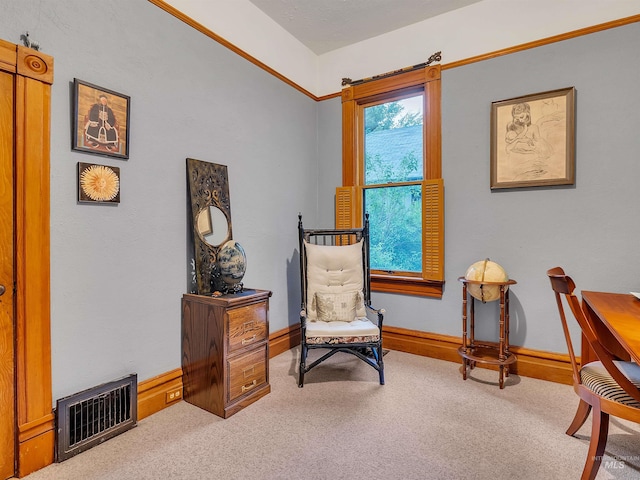 1408 N 7th St, Boise, ID 83702 - sitting room featuring carpet flooring and baseboards