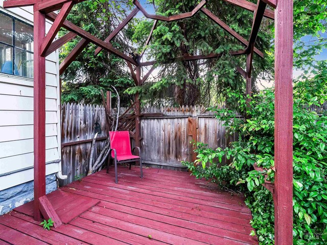 1408 N 7th St, Boise, ID 83702 - view of deck