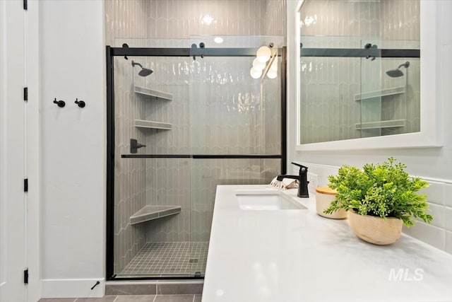 3501 E Planet Dr, Boise, ID 83712 - full bathroom with a shower stall and vanity