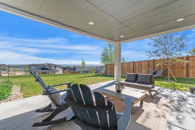 3501 E Planet Dr, Boise, ID 83712 - view of patio with an outdoor hangout area