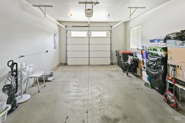 6164 N Winward Ln, Meridian, ID 83646 - garage featuring a garage door opener and electric panel