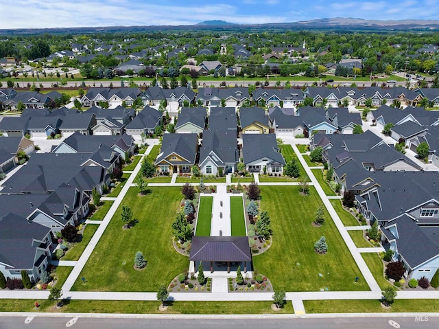 6164 N Winward Ln, Meridian, ID 83646 - aerial view of residential area