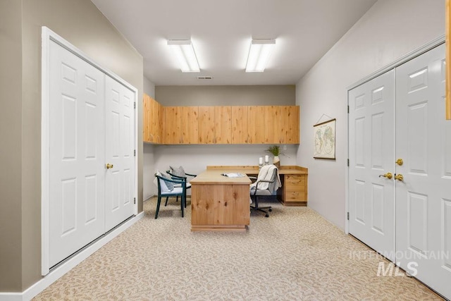 4119 N Park Ln, Eagle, ID 83616 - office with light colored carpet and built in desk