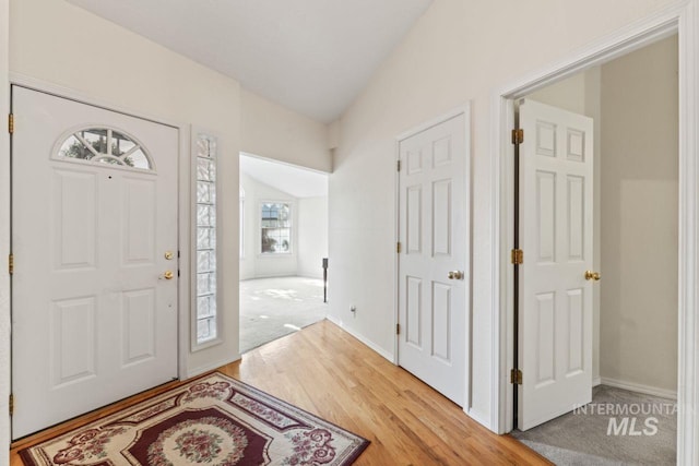 1548 N Vineyards Ave, Meridian, ID 83642 - entryway featuring wood finished floors and baseboards