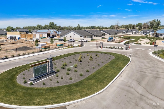 9887 W Snow Wolf Ln, Star, ID 83669 - aerial perspective of suburban area