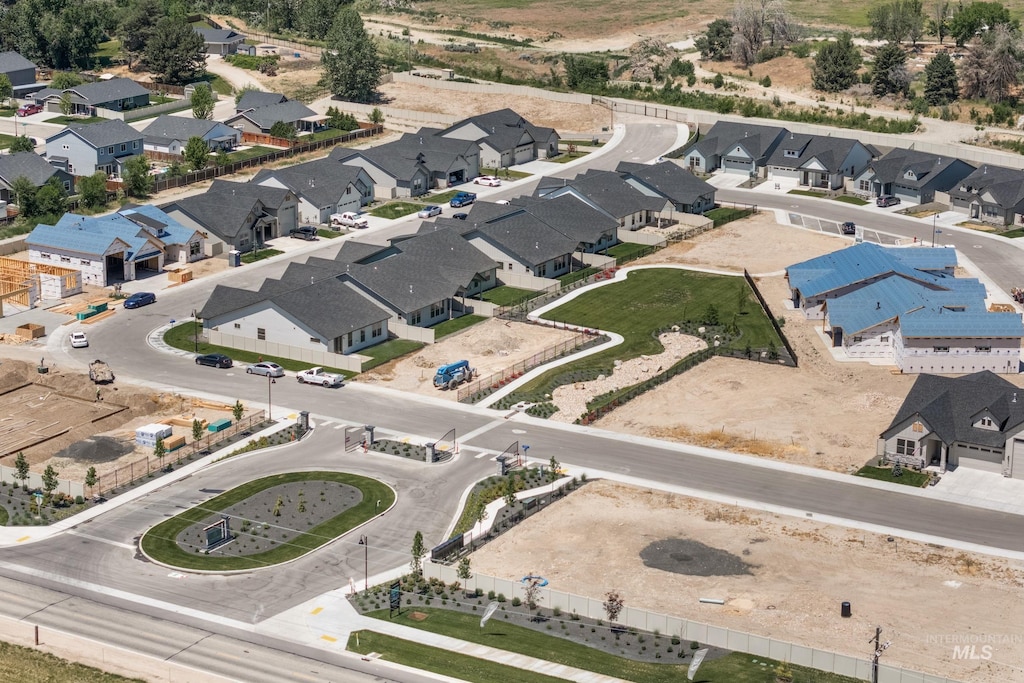 9887 W Snow Wolf Ln, Star, ID 83669 - aerial view of residential area