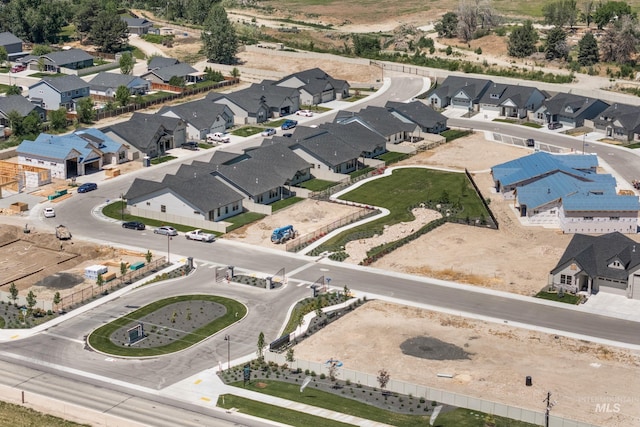 9887 W Snow Wolf Ln, Star, ID 83669 - aerial view of residential area
