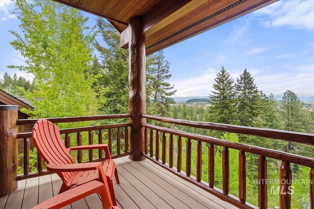 370 Blackhawk Lake Dr, Mccall, ID 83638 - view of wooden deck