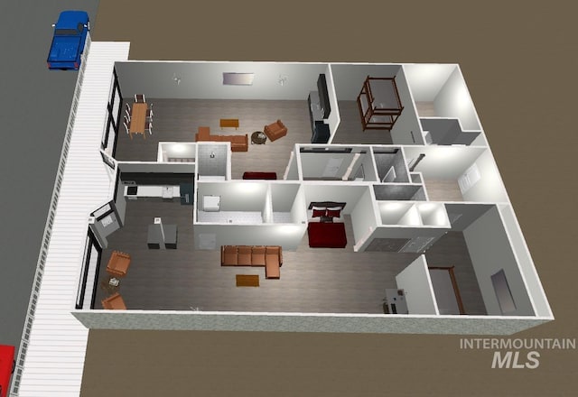 106 Illinois Ave, Council, ID 83612 - view of floor plan / room layout