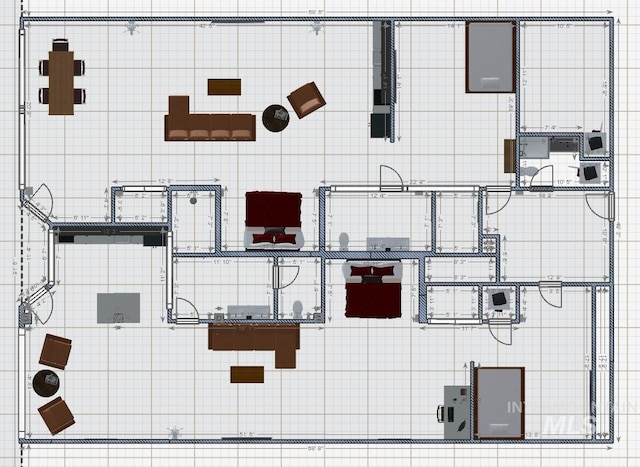 106 Illinois Ave, Council, ID 83612 - view of floor plan / room layout