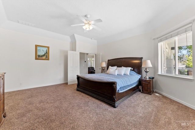 4019 E Man O War Dr, Nampa, ID 83686 - carpeted bedroom featuring baseboards and ceiling fan