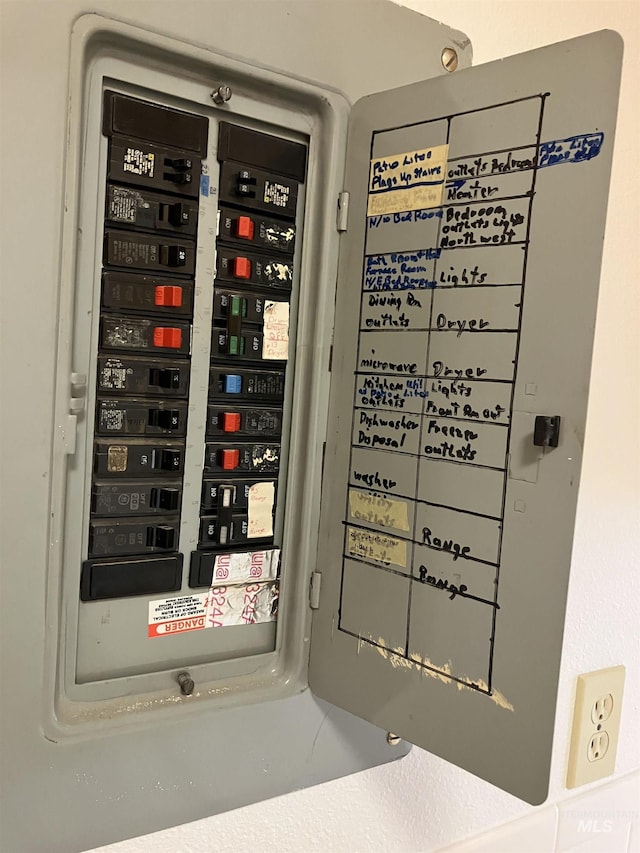 utilities with electric panel