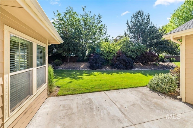 2476 S Amaya Ln, Boise, ID 83709 - view of grassy yard with a patio