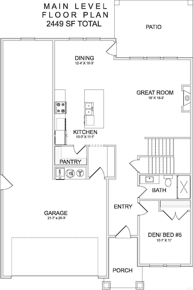 2358 E Monhegan Dr, Eagle, ID 83616 - room layout