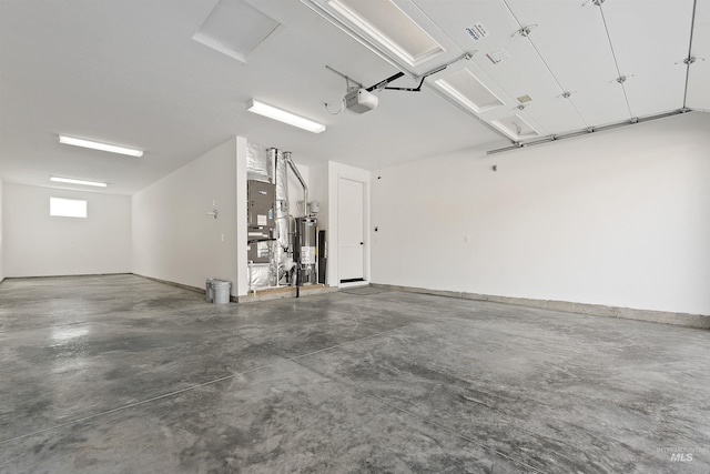 2358 E Monhegan Dr, Eagle, ID 83616 - garage with gas water heater and a garage door opener