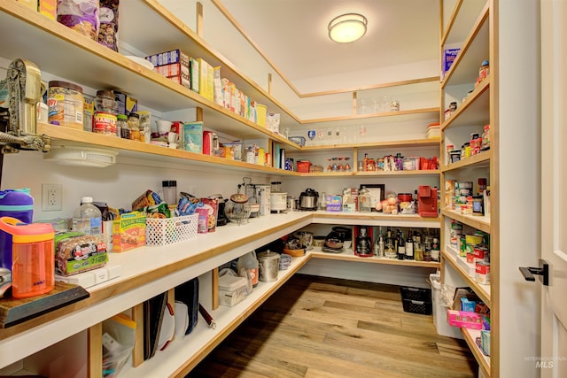 view of pantry