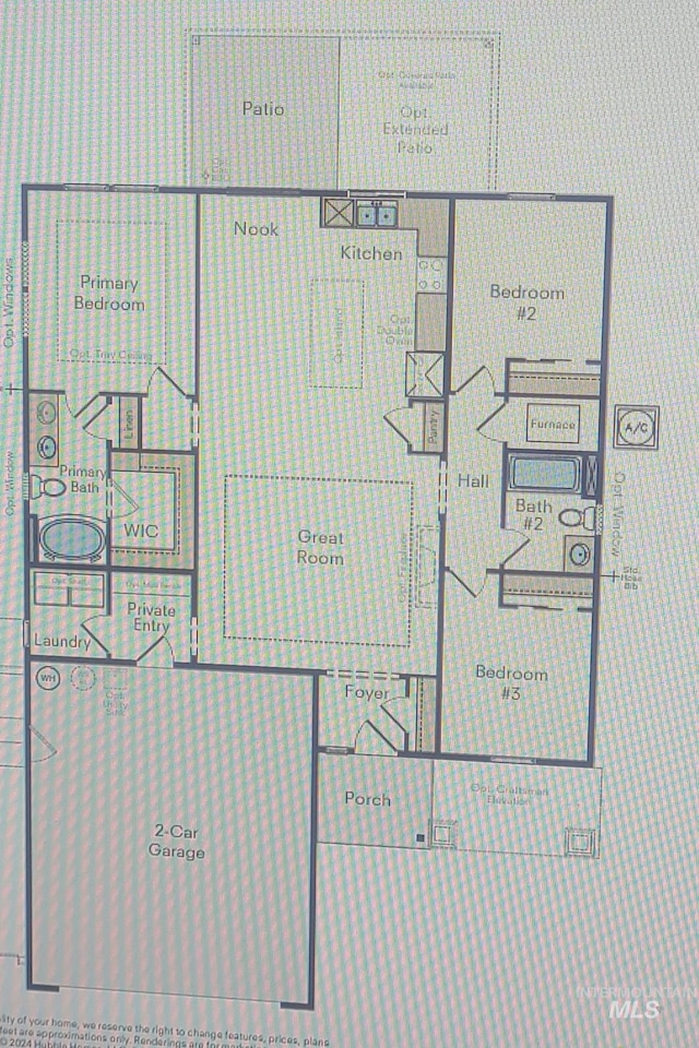 323 W Omphale St, Kuna, ID 83634 - home floor plan