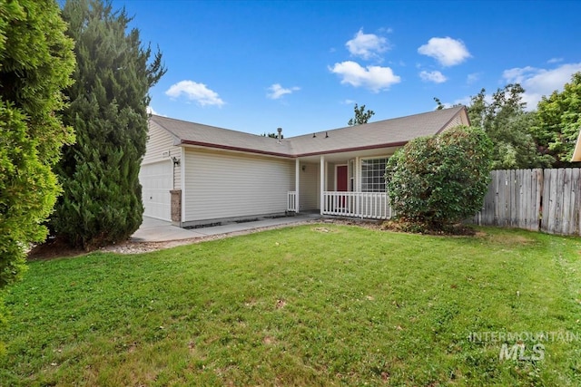 10795 W Susan St, Boise, ID 83713 - single story home featuring an attached garage and a porch