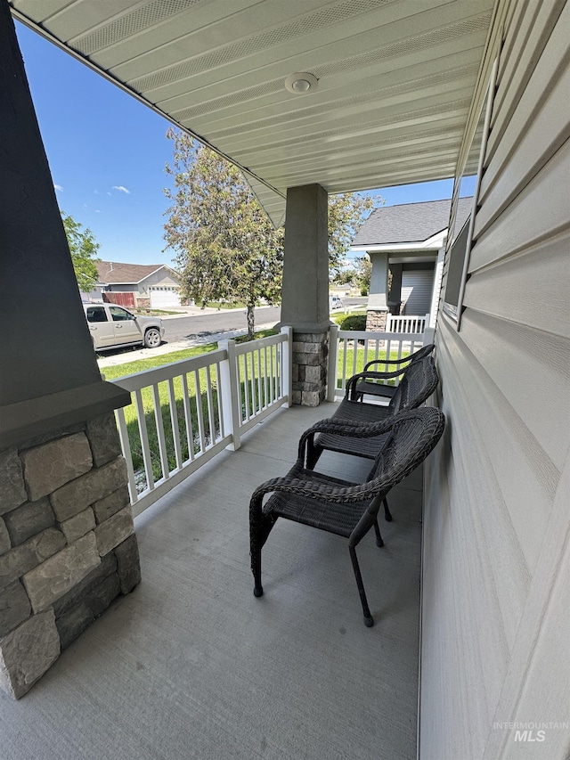 1173 Knoll Ridge Rd, Twin Falls, ID 83301 - view of covered porch