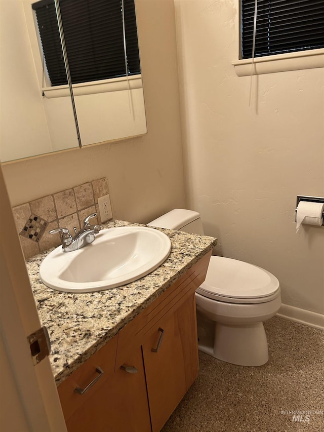 2320 S Illinois, Caldwell, ID 83605 - half bath with vanity and backsplash