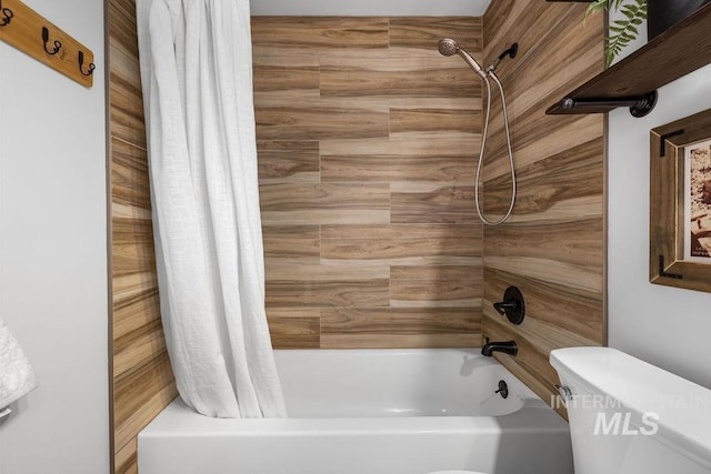 5928 W Grunder, Boise, ID 83709 - full bath with shower / bath combination with curtain and toilet