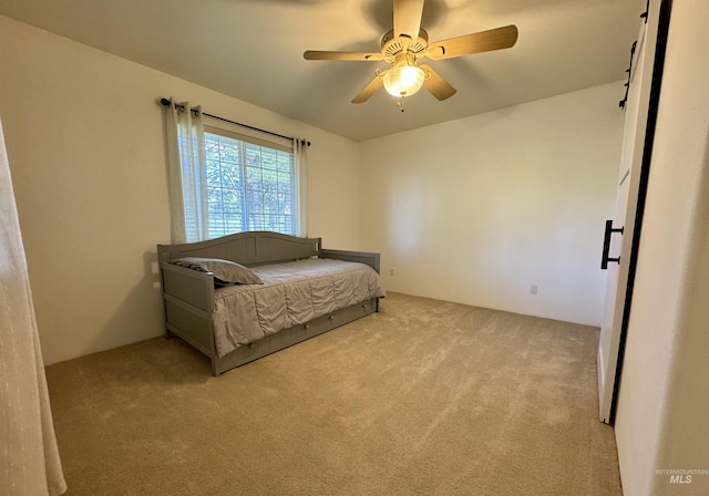 1223 Forest Rd, Winchester, ID 83555 - carpeted bedroom with a ceiling fan