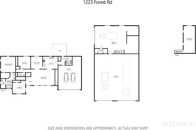 1223 Forest Rd, Winchester, ID 83555 - home floor plan