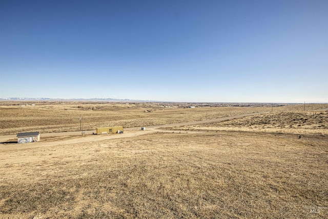 view of nature with a rural view