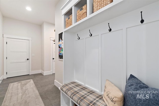 2685 N Fruniz Ave, Eagle, ID 83616 - mudroom featuring baseboards and recessed lighting