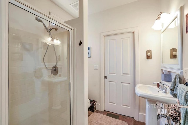 2510 Price Valley Rd, New Meadows, ID 83654 - full bath featuring a stall shower