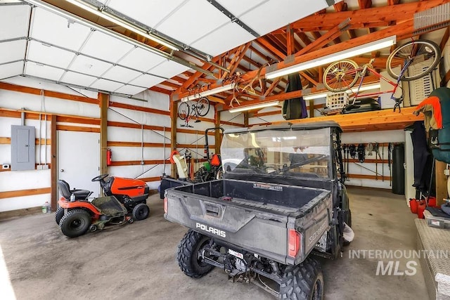 2510 Price Valley Rd, New Meadows, ID 83654 - garage featuring electric panel