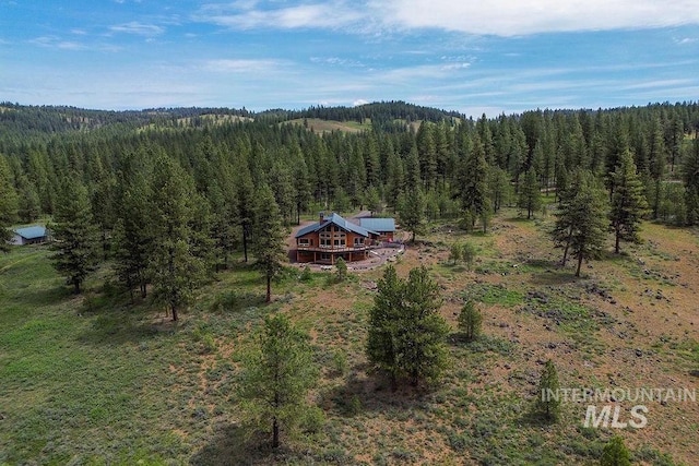 2510 Price Valley Rd, New Meadows, ID 83654 - view of subject property featuring a heavily wooded area