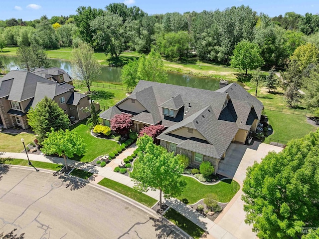 1137 N Cobblestone Way, Eagle, ID 83616 - aerial view of property and surrounding area featuring a nearby body of water