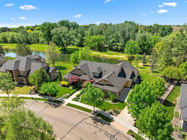 1137 N Cobblestone Way, Eagle, ID 83616 - aerial view of property and surrounding area featuring a nearby body of water