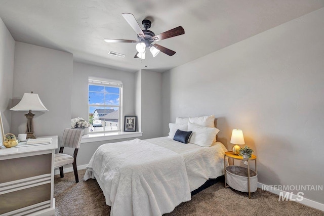 633 Reese Rd, Twin Falls, ID 83301 - bedroom with carpet floors and ceiling fan