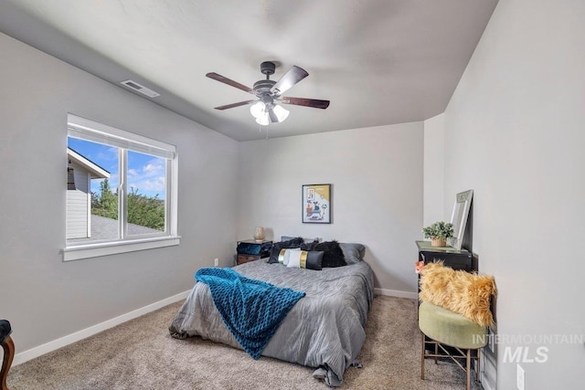 633 Reese Rd, Twin Falls, ID 83301 - bedroom featuring carpet and ceiling fan