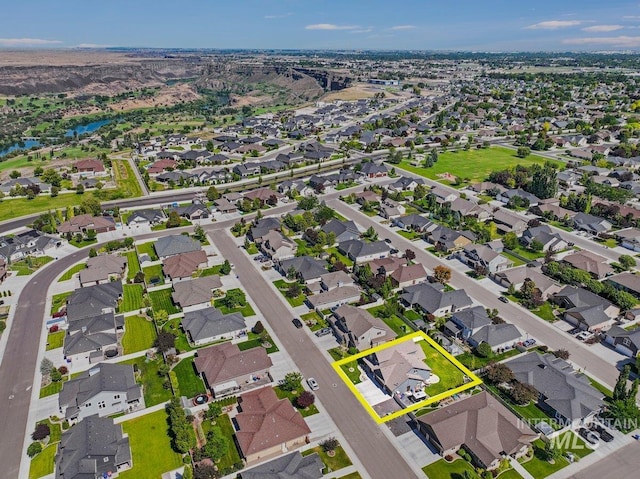 633 Reese Rd, Twin Falls, ID 83301 - view of property location with property boundaries highlighted and nearby suburban area