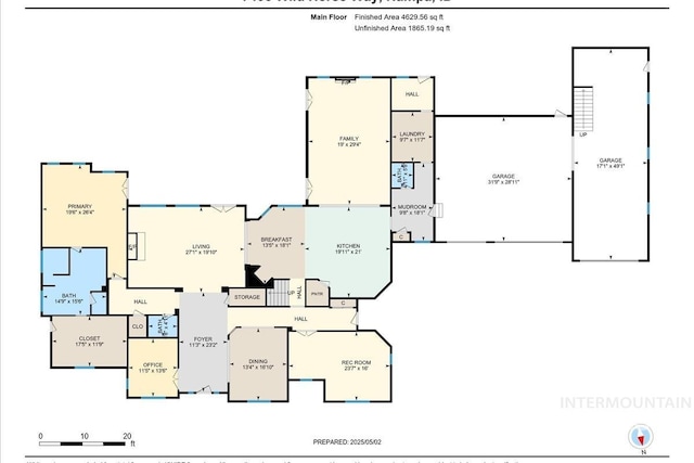 7406 Wild Horse Way, Nampa, ID 83686 - floor plan