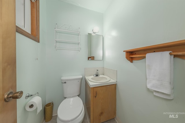 1040 N Pennsylvania Ave, Fruitland, ID 83619 - half bath featuring vanity and toilet