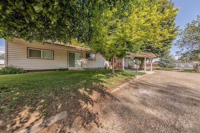 1040 N Pennsylvania Ave, Fruitland, ID 83619 - view of front of home featuring a front yard