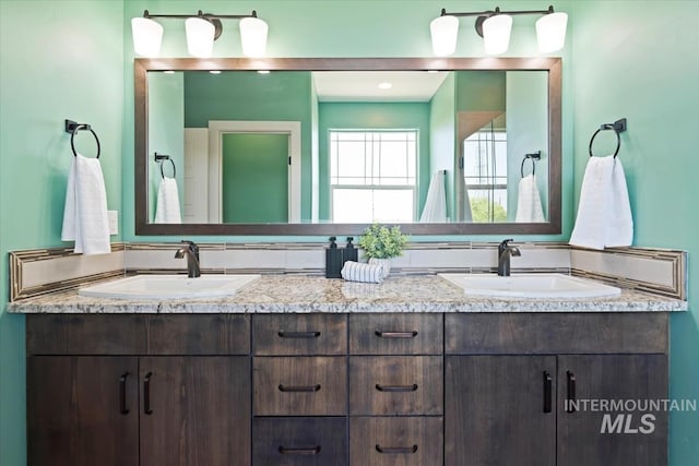 3671 S Pheasant Tail Way, Boise, ID 83716 - full bathroom featuring double vanity