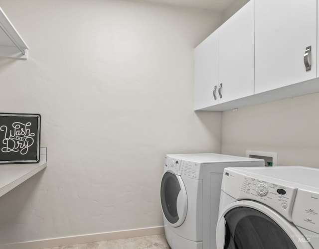10366 Loneleaf Dr, Nampa, ID 83687 - laundry room with cabinet space, independent washer and dryer, and baseboards