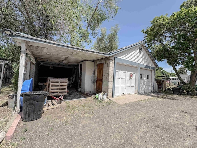 357 Filer Ave, Twin Falls, ID 83301 - view of property exterior with a detached garage